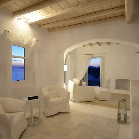 Crystal With Private Pool By Diles فيلة Houlakia (Mykonos)