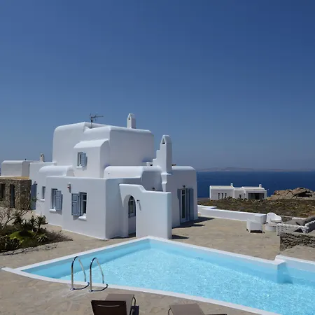 Crystal With Private Pool By Diles فيلة Houlakia (Mykonos)