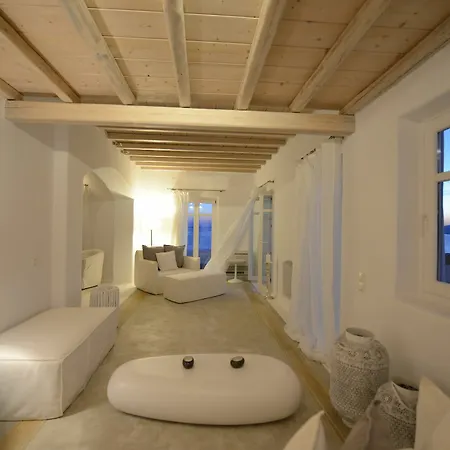 Crystal With Heated Pool By Diles * Houlakia (Mykonos)