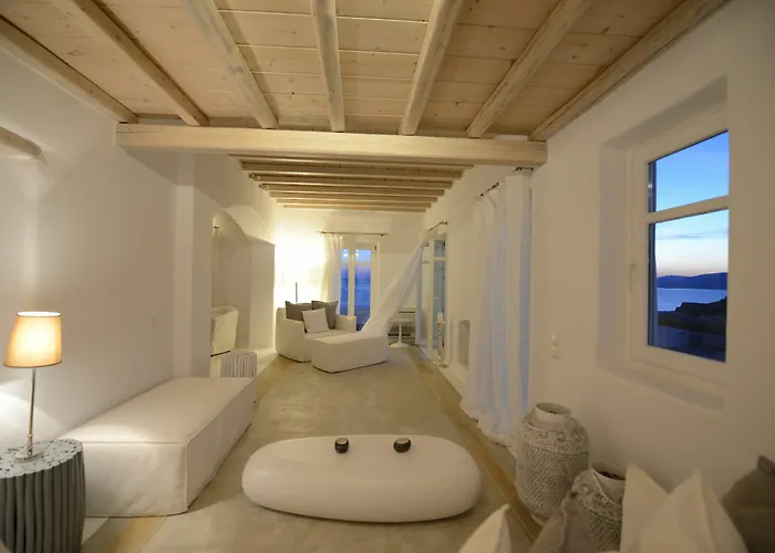 Crystal With Private Pool By Diles * Houlakia (Mykonos)